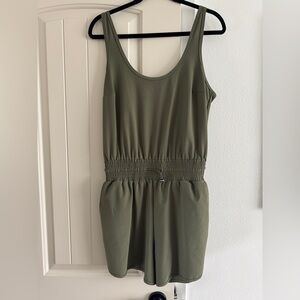 Abercrombie & Fitch Khaki Green Romper